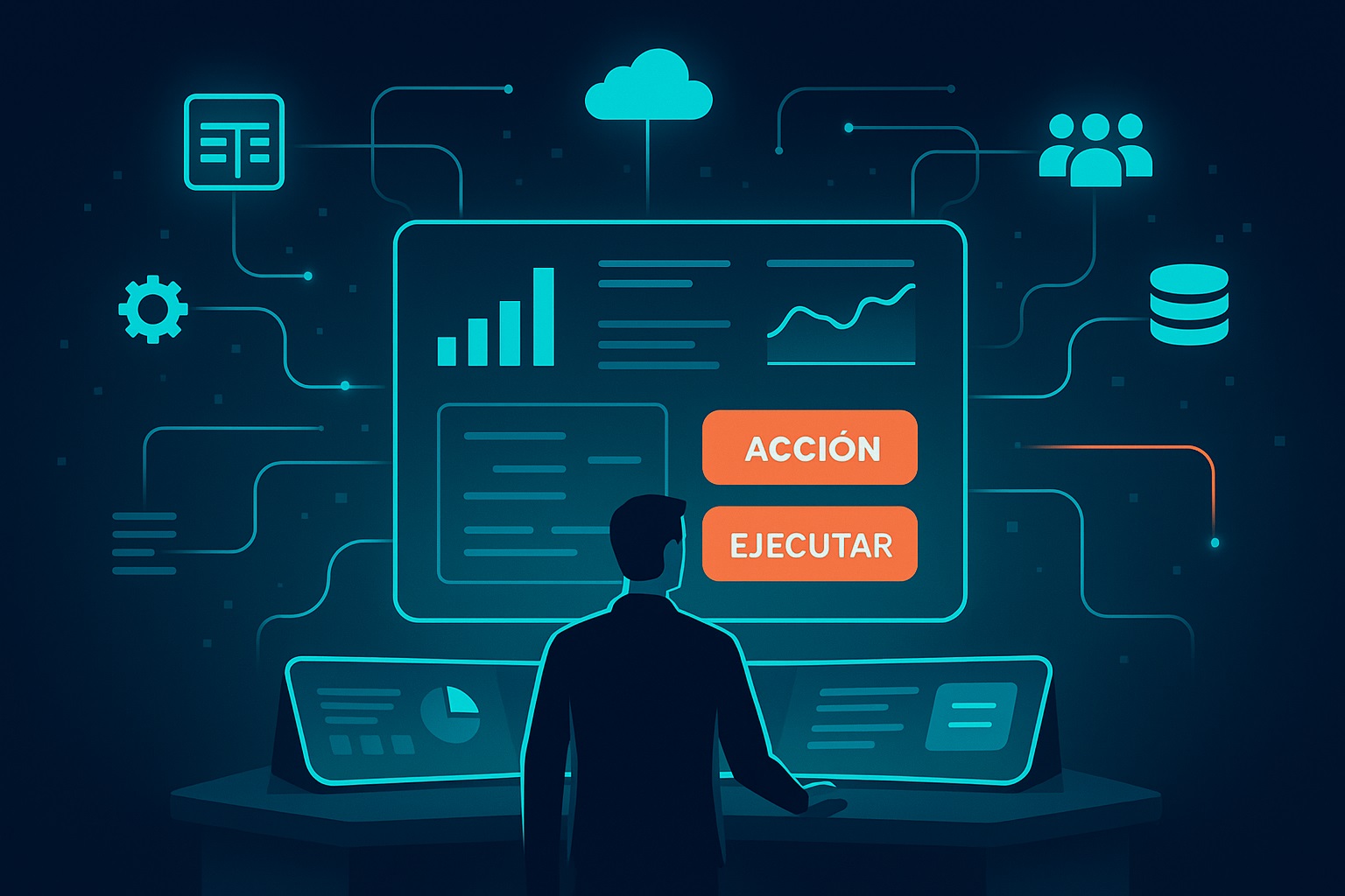 Paneles accionables e integración de datos